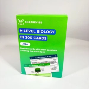 Snaprevise AQA A-Level Biologie 200 Lernkarten - BRANDNEU - Bild 1 von 4
