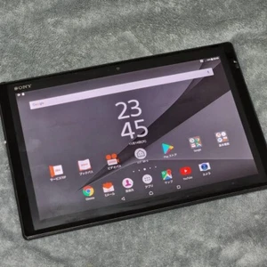 Used SONY XPERIA Z4 Tablet SOT31 32GB Android 10.1 inch Black Tested - Imagen 1 de 9