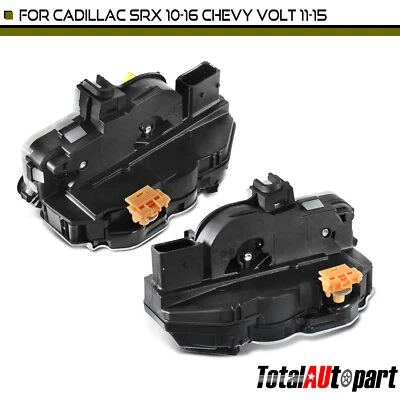 2x Actuador de bloqueo de puerta trasero para Cadillac SRX 2010-2016 Chevrolet Volt 2011-2015 Foto 1 de 4