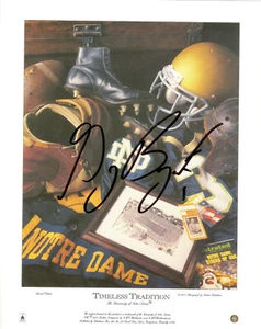 GREG BRYANT SIGNED 8X10 PHOTO UNIVERSITY OF NOTRE DAME FOOTBALL AUTOGRAPHED - Picture 1 of 1