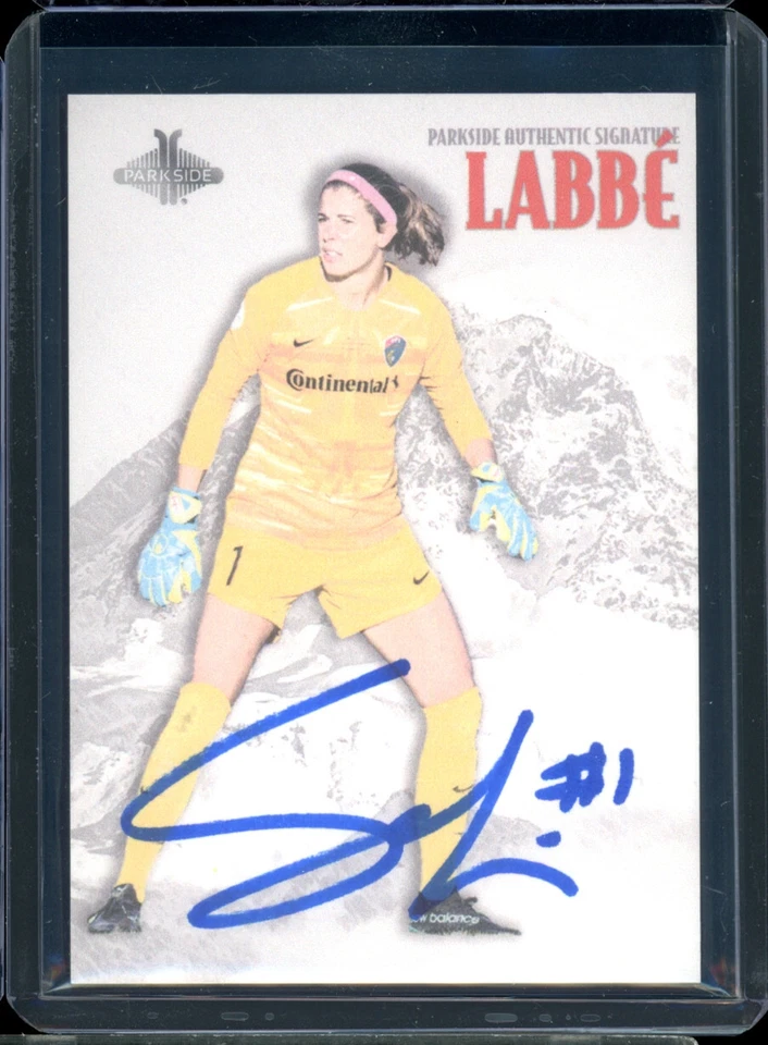 2022 Parkside STEPHANIE LABBE rookie RC autograph AUTO 🇨🇦 olympic GOLD MVP - Image 1 of 2