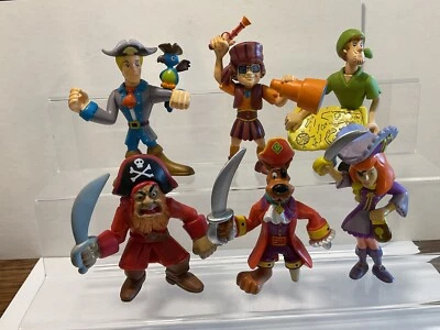 Scooby Doo Piraten Crew Shiver me timbers  6 x Figur Cartoon Set: Shaggy,Fred.. - Bild 1 von 4