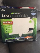 Leaf Ultimate TV Amplified Antenna indoor HDTV 50 mile range