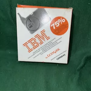 IBM 75% by LEXMARK BLACK 1299845 RIBBONS 1984/ New Open Box - Picture 1 of 2