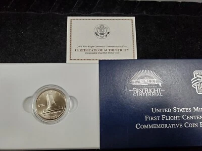 2003 50c Wright Brothers "First Flight Centennial" Uncirculated Half Dollar - Image 1 of 3