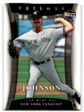 2005 Upper Deck Trilogy #80 Randy Johnson
