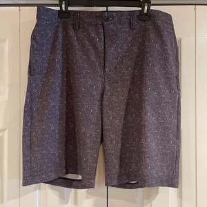 Travis Mathew Shorts Herren 36 dunkelanthrazit meliert vorne flach Chino Stretch Golf - Bild 1 von 10