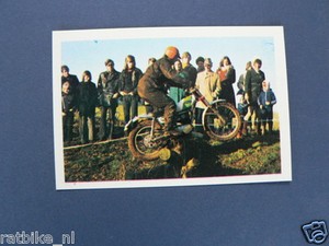 VDH3-177 HENK VINK OSSA TRIAL  PICTURE STAMP ALBUM CARD,ALBUM PLAATJE