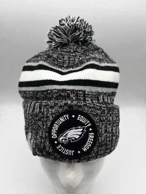 Gorro New Era NFL Philadelphia Eagles Inspire Change tejido gris/negro - Nuevo con etiquetas Foto 1 de 4