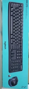 Logitech MK270 Wireless Keyboard and Mouse Combo - 920-008813 NO USB & BATTERIES - Picture 1 of 20