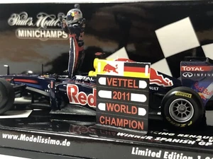 Pitboard 1:43 (Pizarra F1) / Sebastian Vettel (RedBull) 2011 / World Champion - Imagen 1 de 3