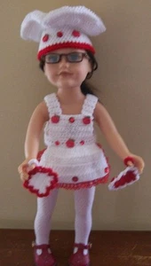 READ:  DCDT HANDMADE HAND CROCHET BAKER'S CLOTHING FOR 18" DOLLS - Picture 1 of 8