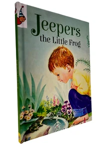 Jeepers the Little Frog by Marjorie Cooper Vintage Storybook Hardcover "NEW" - Imagen 1 de 4