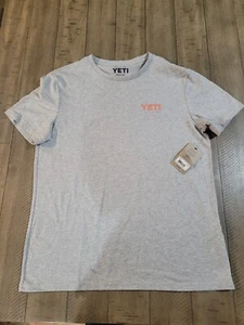 Yeti Flip Skiff kurzärmeliges T-Shirt - hellgrau - Herren MEDIUM - NEU MIT ETIKETT - Bild 1 von 5