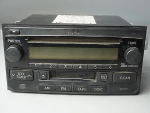 2003 - 2005 Toyota Rav 4 Radio Audio Cassette Cd Player Receiver Wo Code Oem - Picture 1 of 9