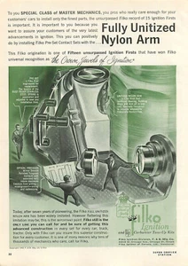 Service Station Magazine Print Ad FILKO Ignition Fully Unitized Nylon Arm 1963 - Bild 1 von 1