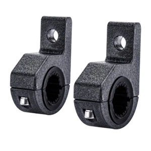 2x Abrazadera de montaje de barra de luz LED horizontal para tubo de jaula enrollable de techo 1,25" - Imagen 1 de 7