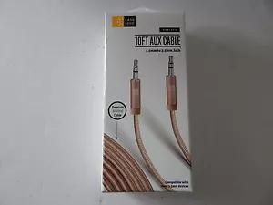 Case Logic Universal 10FT AUX Premium Cable 3.5mm Gold New - Picture 1 of 3