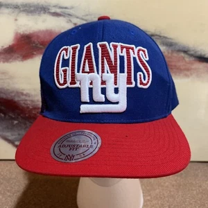 Mitchell & Ness Vintage Collection New York Giants Embroidered Snapback Hat - Picture 1 of 7