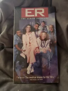ER The Series Premiere Full Length Screener VHS Tape George Clooney 1995 SEALED - Imagen 1 de 2