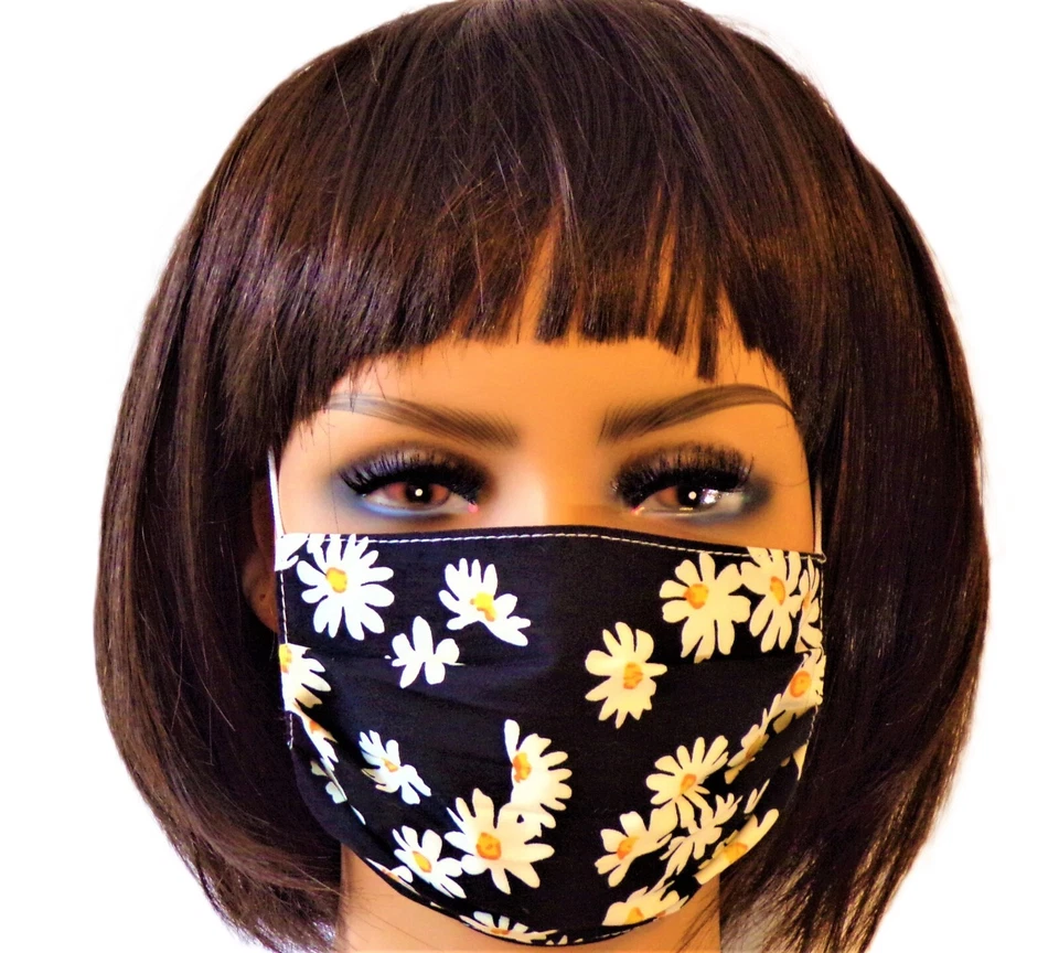 Face Mask Assorted Designs Ear Elastic Adjustable Adult Reuse- Washable - Image 1 of 1