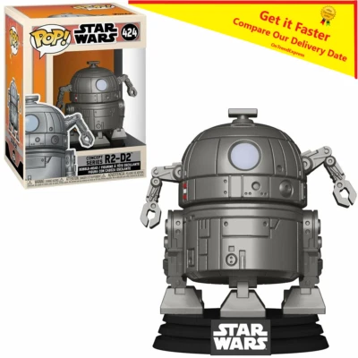 Star Wars R2-D2 Concept series #424 Pop! Vinyl NEW - FREE POST - image 1 of 4