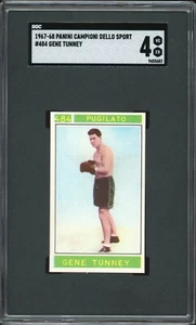 1967-68 Panini Campioni Dello Sport #484 Gene Tunney SGC 4 Boxing - Picture 1 of 2