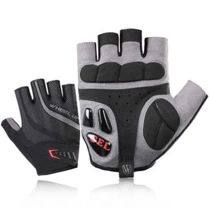 Half Finger Cycling Bicycle Gloves Sport Gloves MTB Road Bike Breathable Gel - Picture 1 of 16