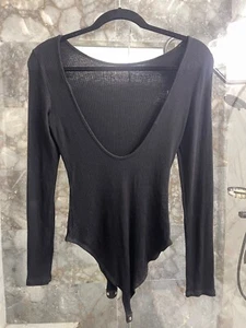 Body AQUA grande nero camicia crotch snap STILE: T29736CPO - Foto 1 di 7