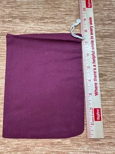 Deluxe Travel Edition Maroon Tile Bag, drawstring, no tiles NEW - Picture 1 of 1