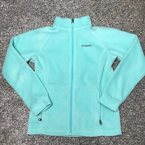 Columbia Jugend Größe 14/16 Large neuwertig Fleece durchgehender Reißverschluss Pullover Jacke Unisex - Bild 1 von 12