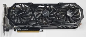 GIGABYTE | GTX 980 WINDFORCE Edition | GV-N980WF3OC-4GD | 4GB GDDR5 - FOR PARTS - Picture 1 of 7