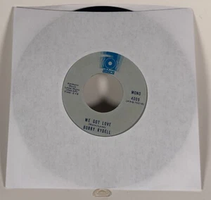 BOBBY RYDELL 45 RPM WE GOT LOVE / KISSING TIME - VG - Picture 1 of 3