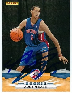 Autographed 2009-10 Panini Austin Daye Detroit Pistons Basketball card #365 - Picture 1 of 1