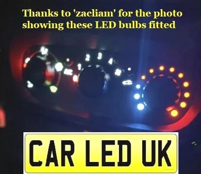 ⚡ACTUALIZACIÓN LED 🔆 14-19 VAUXHALL VIVARO FURGONETA CÁMPER ✅ BOMBILLAS CONTROL CALEFACCIÓN 6000k - Imagen 1 de 4