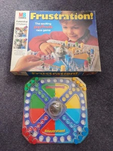 Vintage Frustration Board Game - MB Games - 100% Complete 1986 - Picture 1 of 12