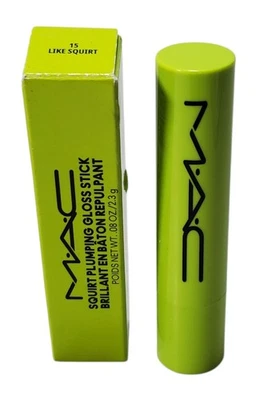 MAC Squirt Plumping Gloss Stick #15 Like Squirt 0.08 oz 2.3g ~ NEW in Box - Image 1 of 4