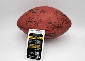 1997 OAKLAND RAIDERS x7 Team Signed Wilson Football - JSA , Tim Brown +++ - Picture 1 of 4