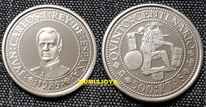 500 PESETAS PLATA 1ª SERIE V CENTENARIO 1989. JUEGO PELOTA DE CHICHEN ITZA. - Picture 1 of 2