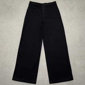Express Pants Cropped Wide Leg High Rise Womens 8 Black Casual Business Work New - Picture 1 of 12