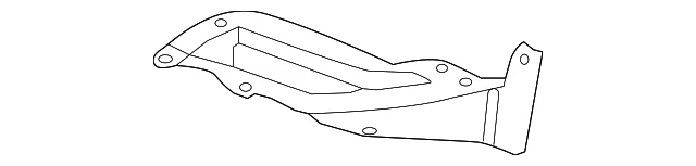 Genuine Nissan Spoiler 63844-6RR0A - Image 1 of 2