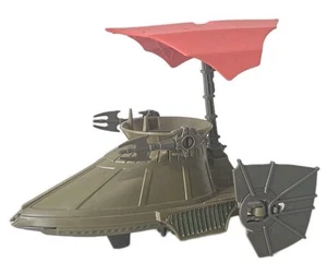 VEHÍCULO DE ACCIÓN MINI RIG KENNER STAR WARS ONE MAN DESERT SAIL SKIFF 1984 DE COLECCIÓN - Imagen 1 de 9