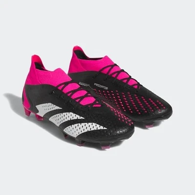 Adidas Predator Accuracy 1 FG, para mujer talla 7,5, negro/rosa, GW4569 Foto 1 de 4
