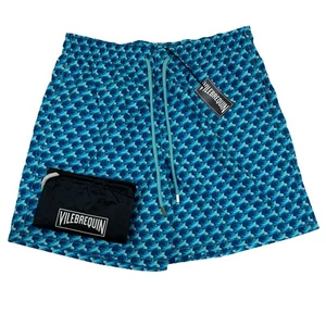 Pantaloncini da bagno uomo Vilebrequin - Moorea Micro Waves stile classico: MOOC1B12 - Foto 1 di 18