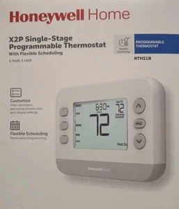 Honeywell Home X2p signal-stage programmable Thermostat RTH21B D7 NEW - Picture 1 of 2