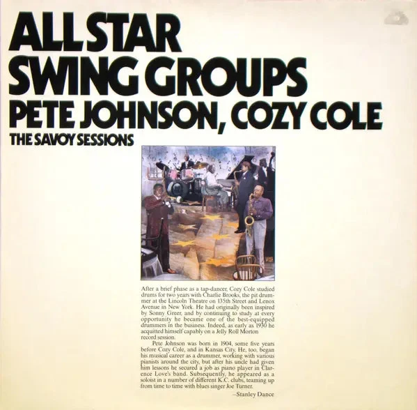 Pete Johnson , Cozy Cole All Star Swing Groups MONO Vinyl Single 2 X 12inch - Bild 1 von 1