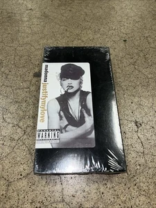 SEALED! Madonna Justify My Love VHS Video Single! USA Edition Warner Reprise - Picture 1 of 3