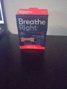 Breathe Right Extra Strength Tan Nasal Strips - 44 count Exp: 9/28 - Picture 1 of 1