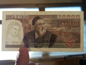 20.000 LIRE TIZIANO 21/02/1975 COME DA FOTO - Foto 1 di 3