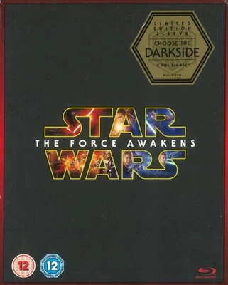 Star Wars: The Force Awakens (2015) 2-Disc Blu-ray with Limited Edition Sleeve - Image 1 of 4
